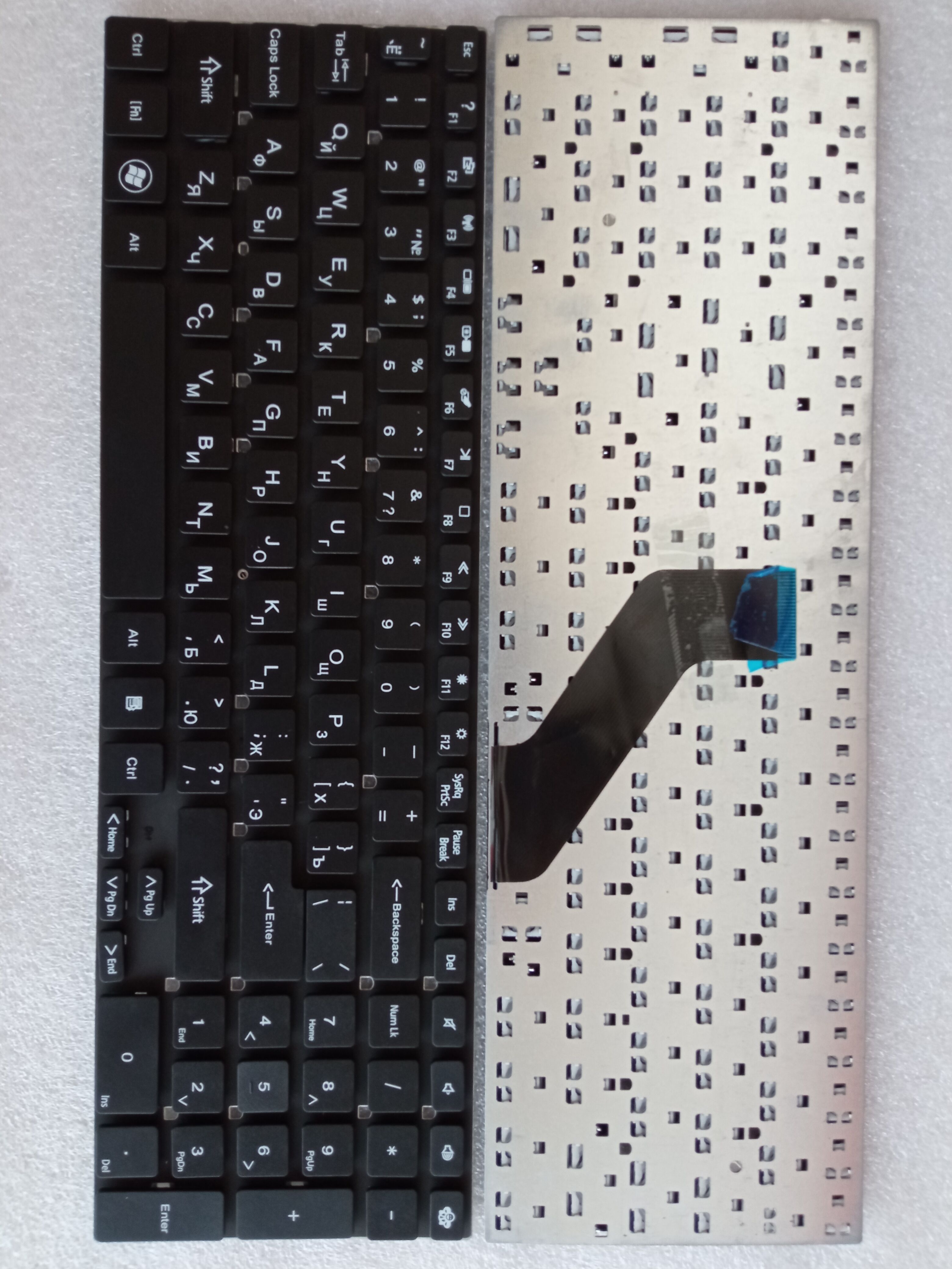Picture of New Replacement Laptop Keyboard For ACER NV55S BLACK (OEM) RU Layout